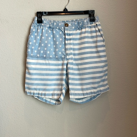 Chubbies Linen Blend American Flag Shorts Size Small - Picture 1 of 8